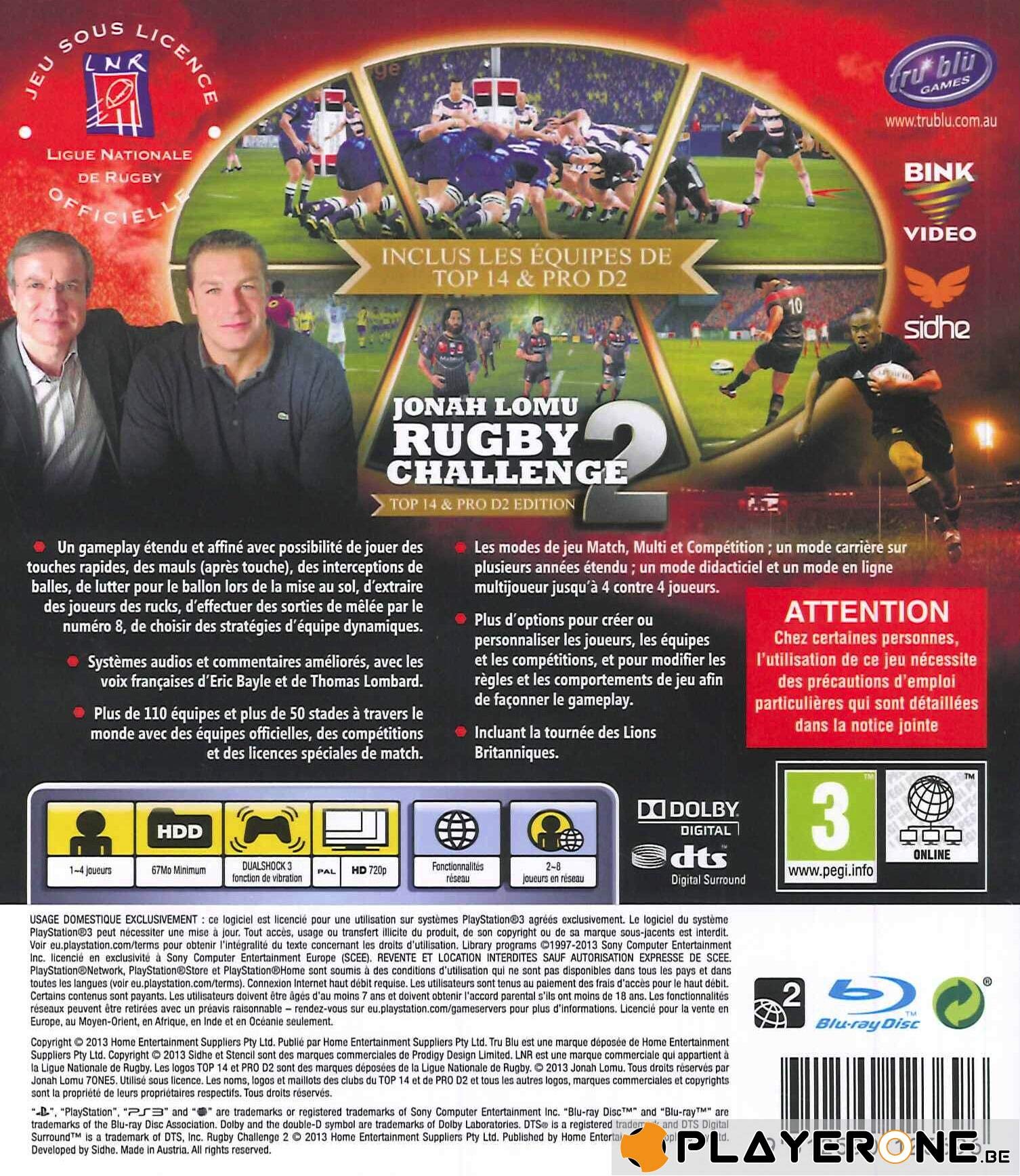 Jonah Lomu Rugby challenge 2