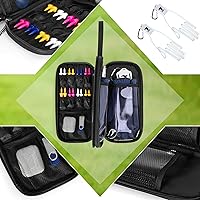 Vista 5 de GOBUROS Organizador de maletero de golf y soporte para guantes de golf