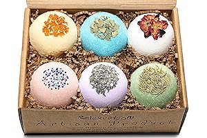 Pamper Perfection: Handmade Organic Bath Bombs Gift Set For Women