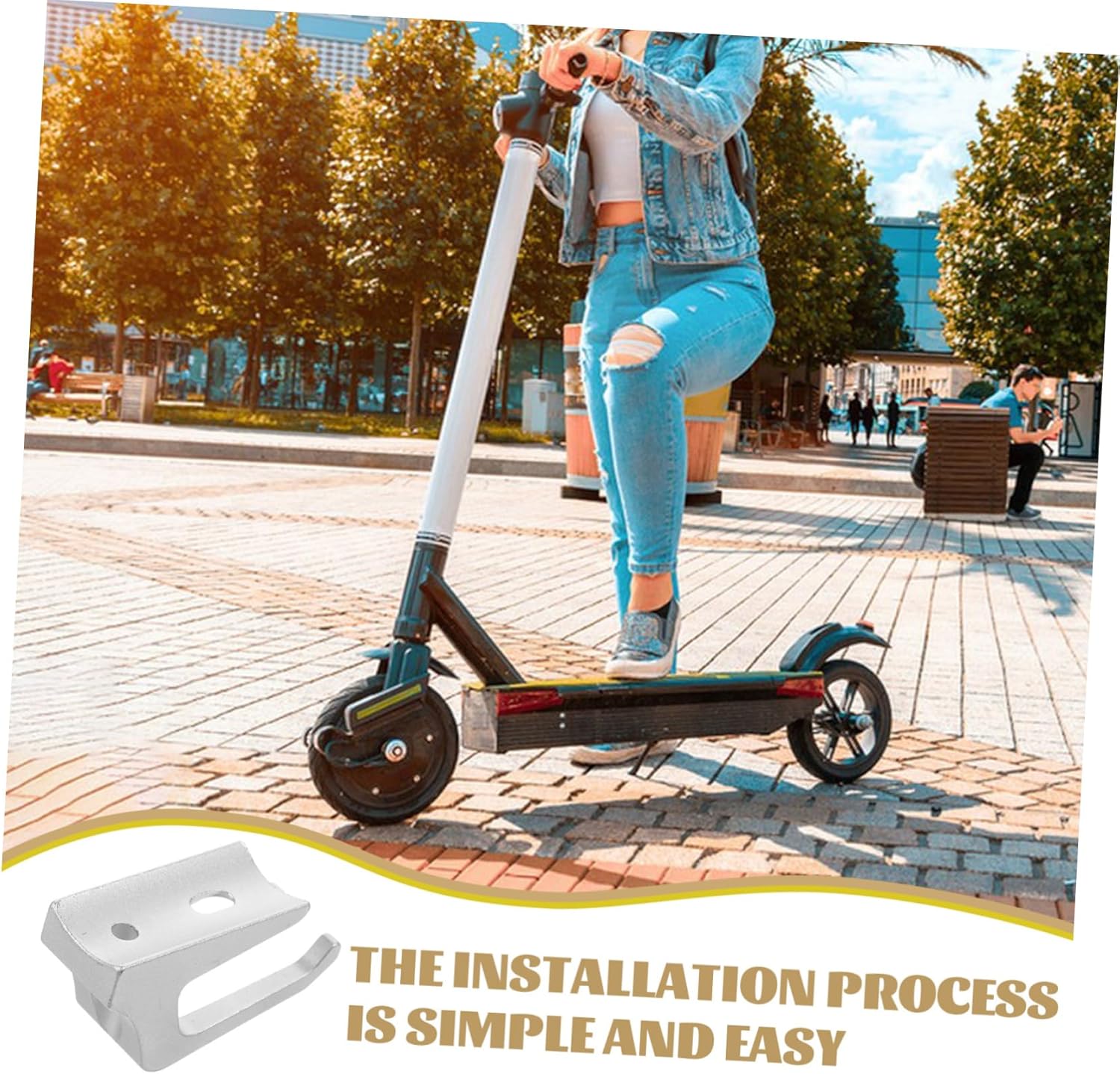 Mobestech 5pcs Electric Scooter Hook Heavy Duty Hanger for Pro Sleek Design Multi-Functional Accessory for Storage and Organization