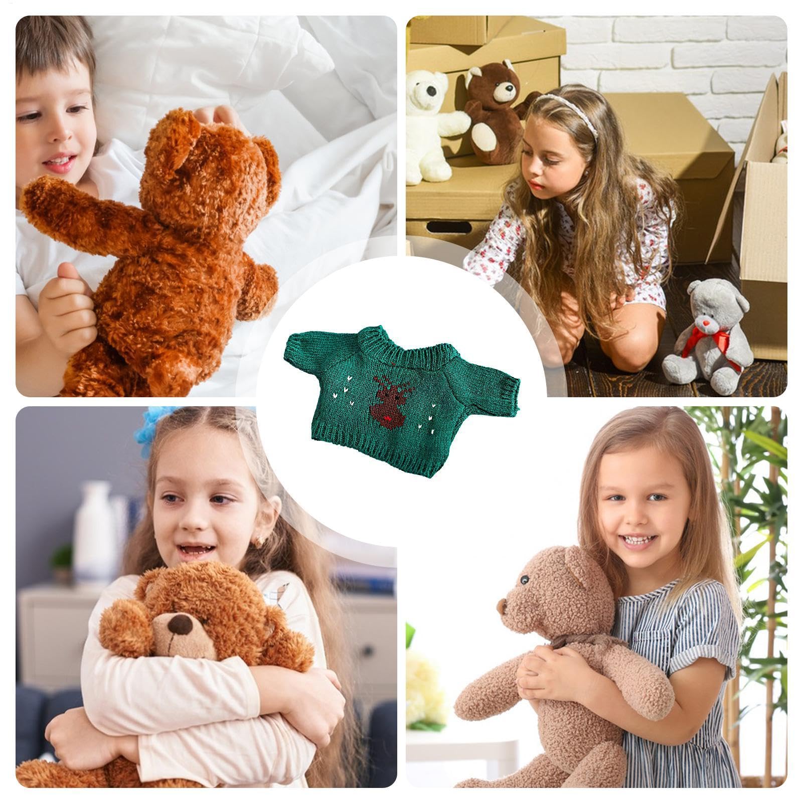 Plush Toy Clothes, 20 to 25cm Adorable Capybara Outfit Set, Birthday Decoration Dress-Up Accessories for Stuffed Animal, Festive Costume for All Occasions
