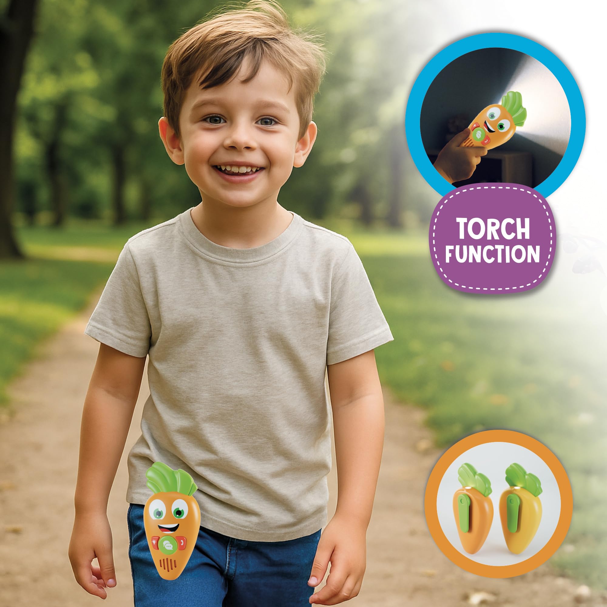 Lisciani Giochi - Carotina Walkie talkie, 117765
