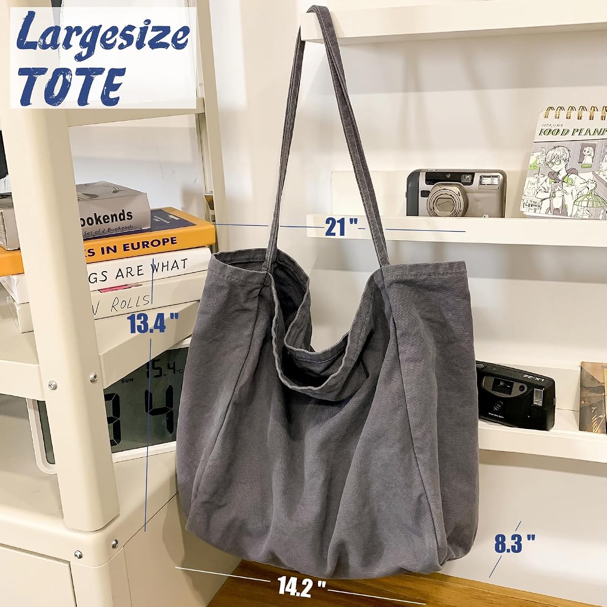 Casual Cotton Tote - Regenerative Series view 4
