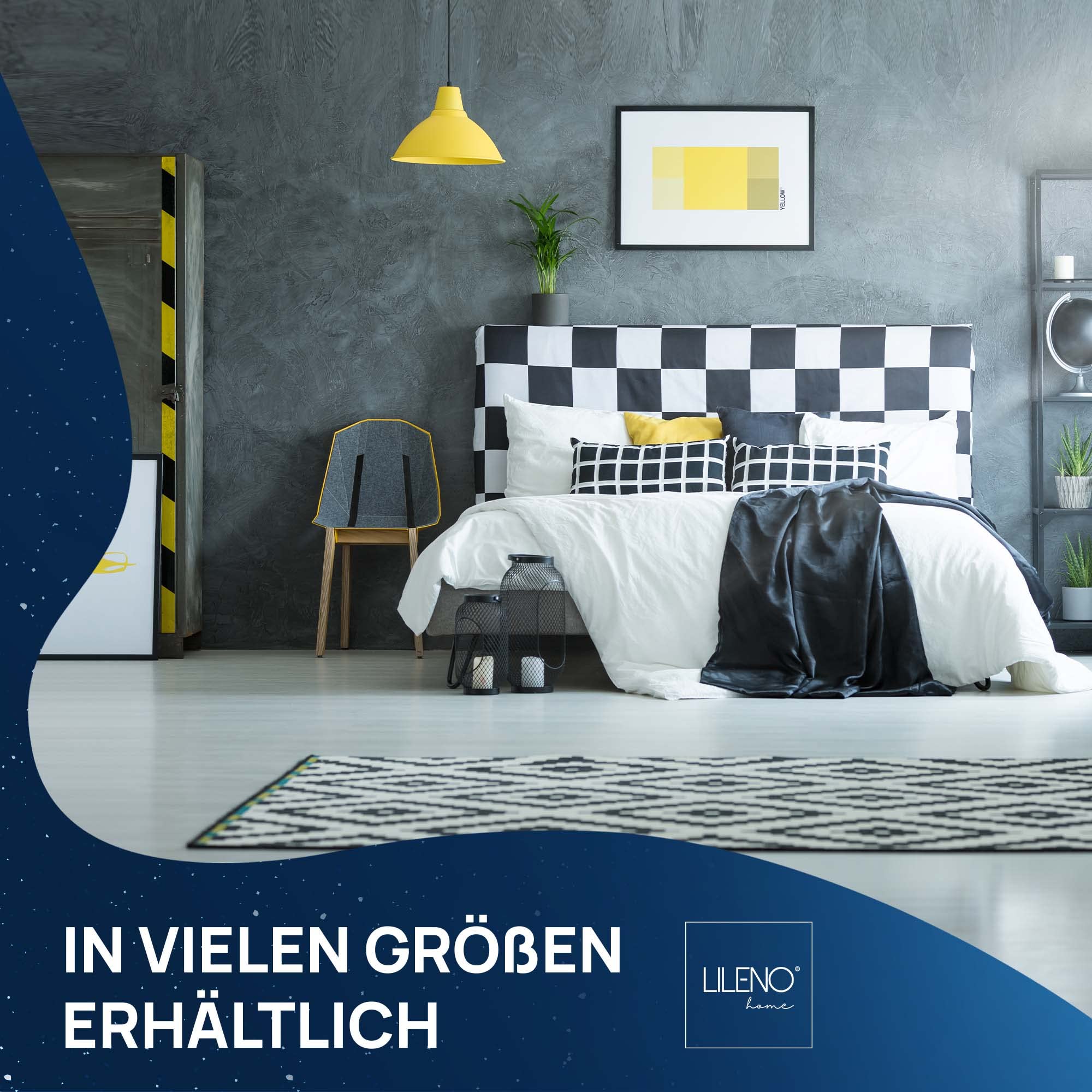 LILENO HOME Federkissen 80x80 cm 2er Set Kopfkissen aus Federn für Allergiker 1200 g Füllung