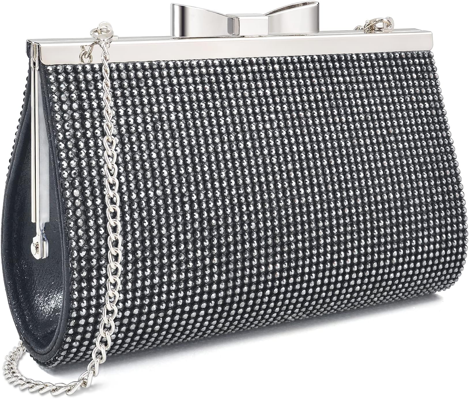Sponsored Ad - Evening Clutch Bag Cocktail Prom Sparkly Rhinestone Crystal Bride and Bridesmaid Wedding Party Formal Purses for Women