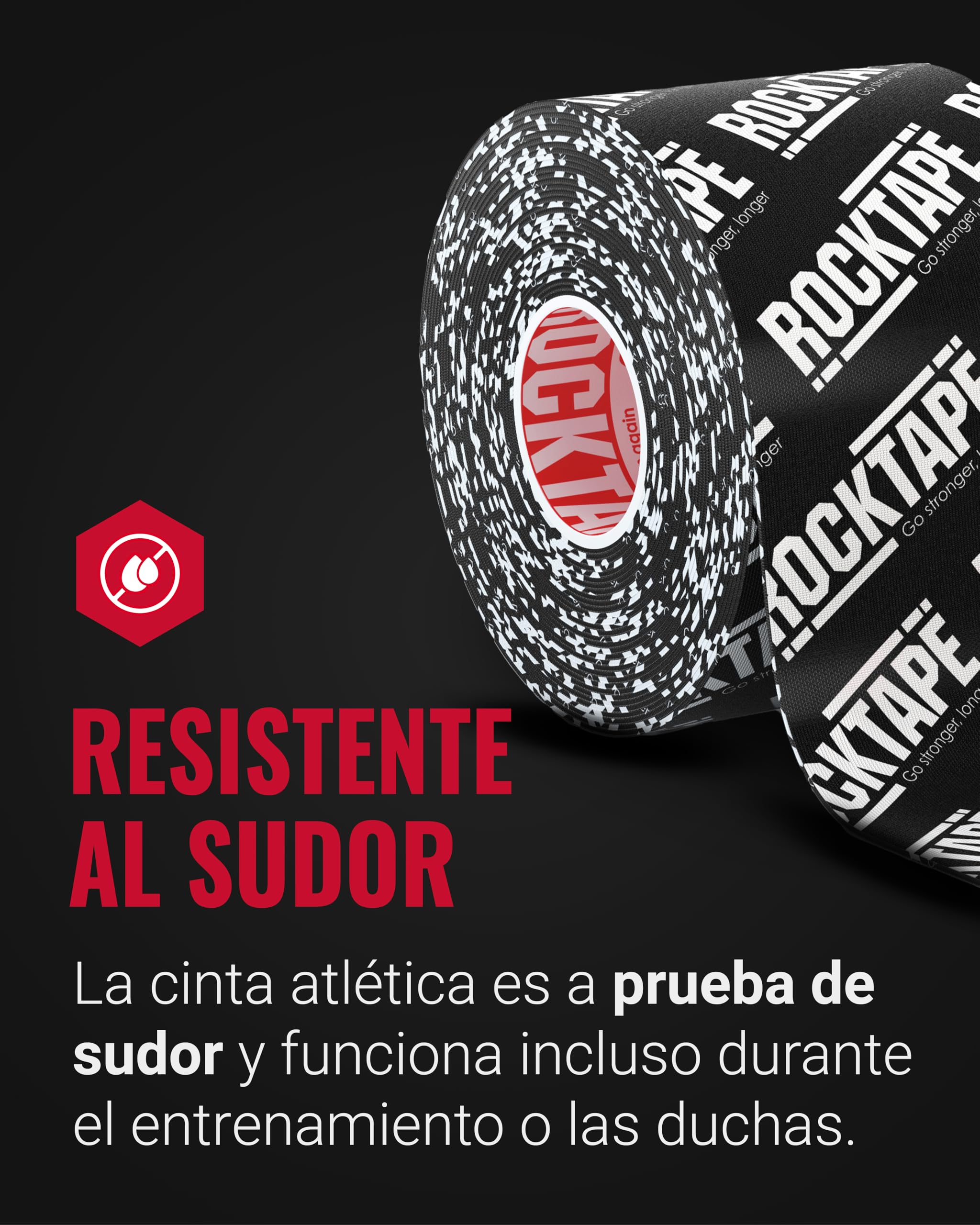 Rocktape Mini Big Daddy - Cinta kinesiológica Unisex para Adulto