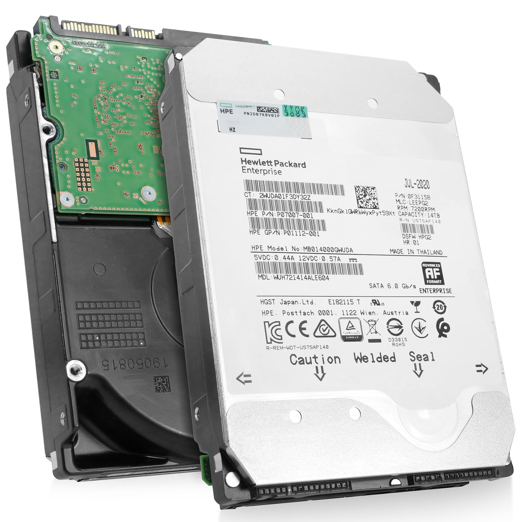 Amazon.com: WD WUH721414ALE604 0F31158 14TB 7.2K RPM SATA 6Gb/s