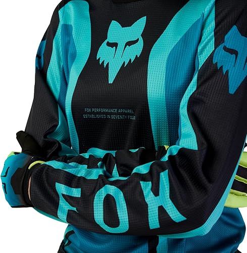 Miniatura 3 de Fox Racing JERSEY MOTOCROSS BALLAST 180 PARA MUJER, AZUL MAUI, XL