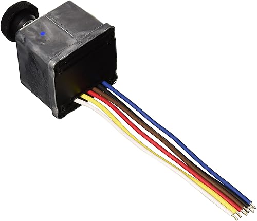 Cole Hersee 75600-04-BX 12V Interruptor electrónico de cable (Rot W-W perilla)