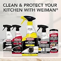 Vista 8 de Weiman Kit de limpieza de freidora de aire espumoso, limpiador y desengrasante para cestas y bandejas de cerámica, elimina grasa, suciedad, aceite