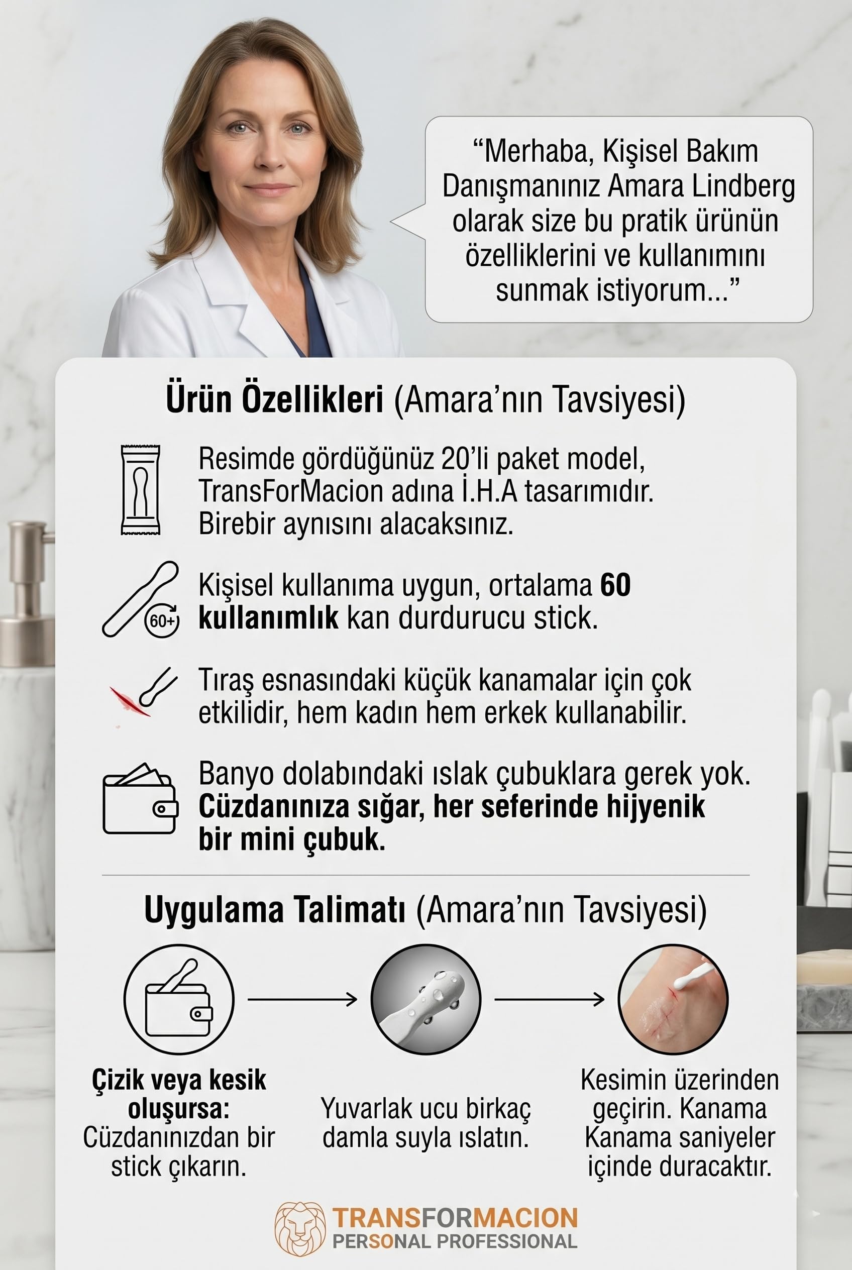 Transformacion Rapira Platinum 10 Adet Tıraş Jileti Kantaşı Seti, 2536330