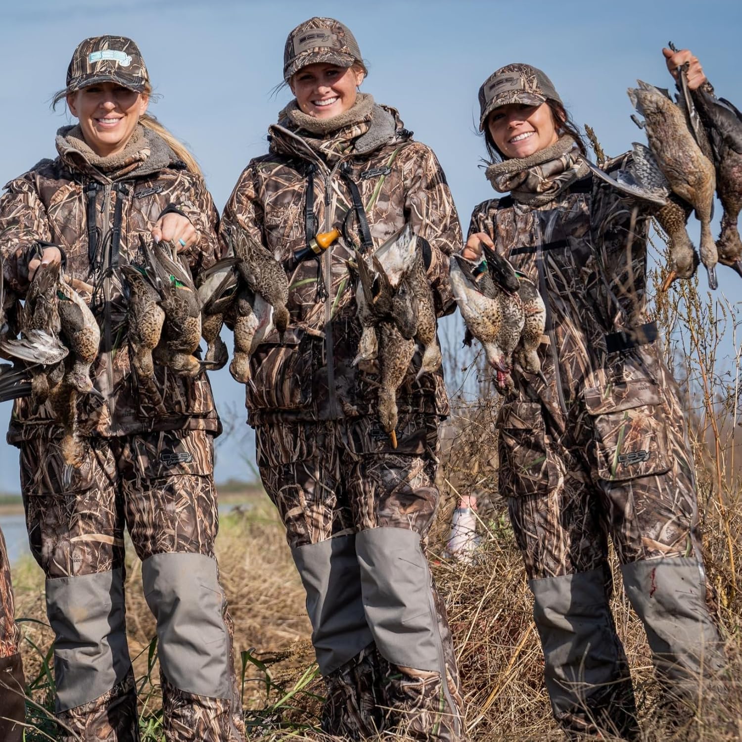 DSG Outerwear Women's Finley Waterfowl Hunting Jacket – Waterproof, Sherpa-Lined with 80g Insulation, DWR Finish, & 8 Pockets