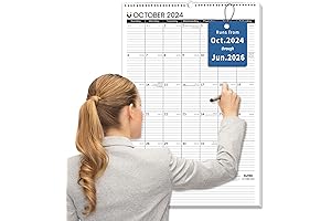 SUNEE Large Wall Calendar 2024-2025