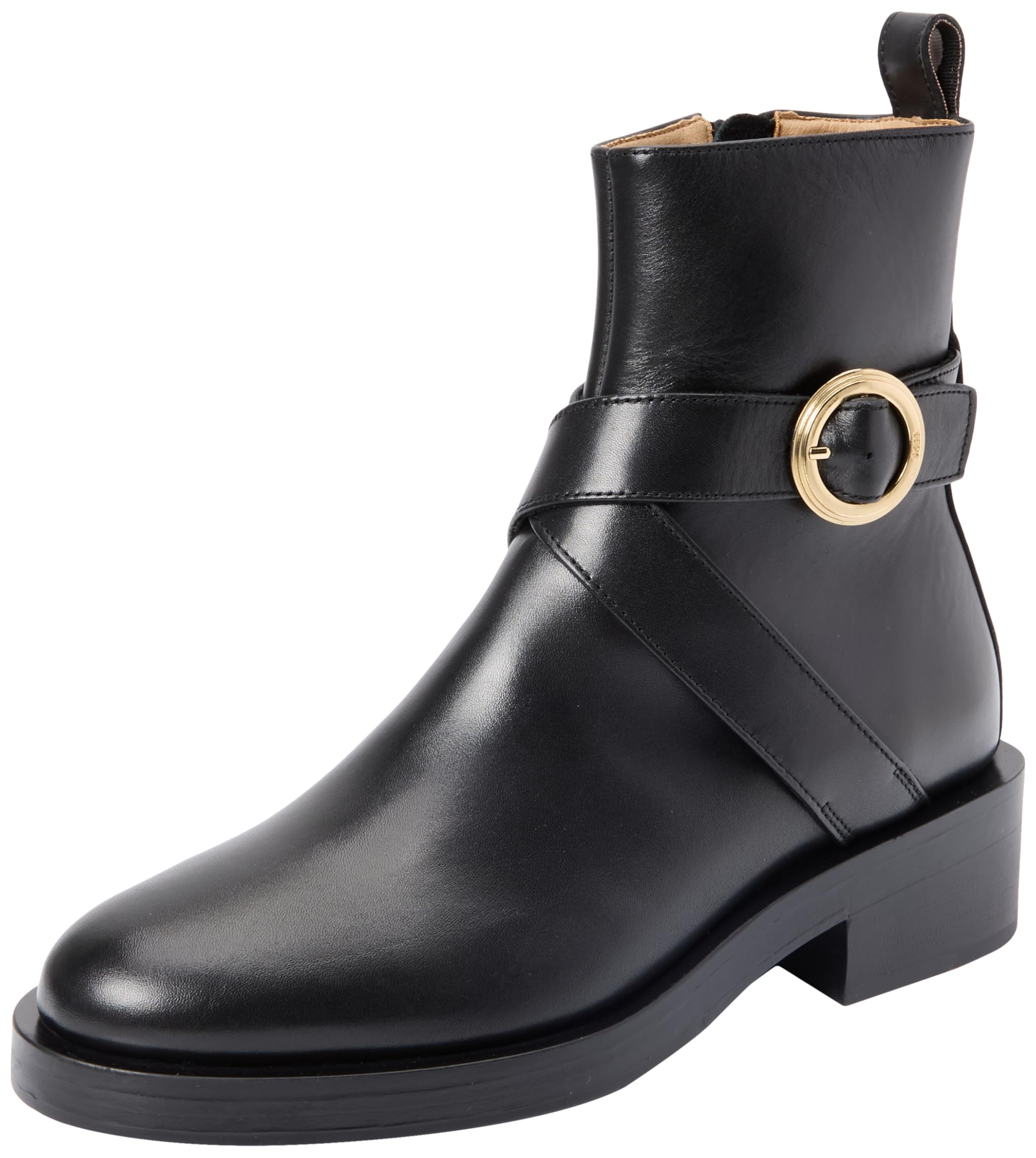 BOSS Women's Iryna_Bootie_C, Black, 2 UK