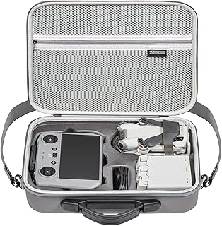 GAEKOL Carrying Case for DJI Mini 4 Pro Accessories, Portable Travel Bag for DJI Mini 4 Pro Fly More Combo (DJI RC 2 Remote Controller)