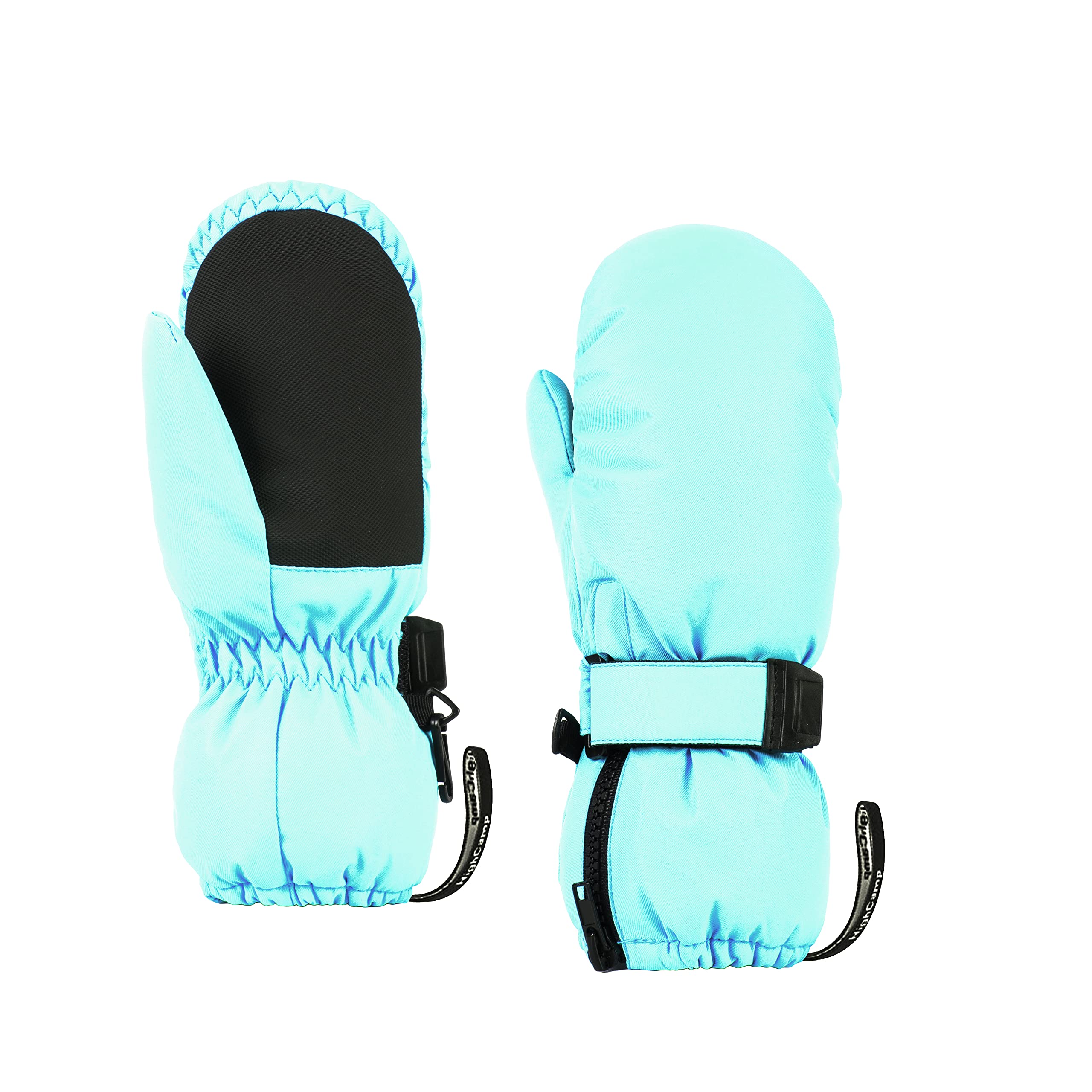Highcamp Guanti Da Sci E Neve Per Bambini - Caldi E Impermeabili - Taglie XS (1-3 Anni) In Blu Navy - 3