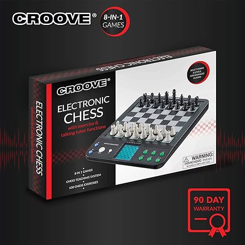 Miniatura 7 de Tablero electrónico Croove de ajedrez y damas.
