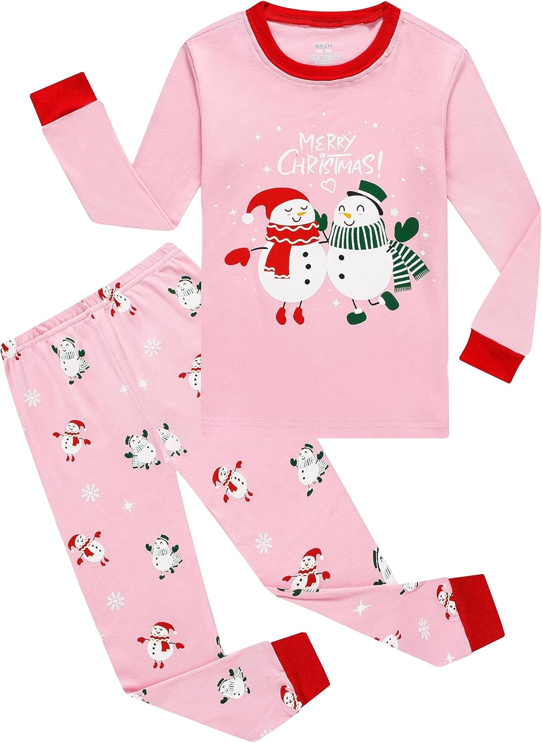 KikizYe Little Big Girls Pajamas Set Long Sleeve PJs 100% Cotton Pyjamas KikizYe Little Big Girls Pajamas Set Long Sleeve PJs 100% Cotton Pyjamas
