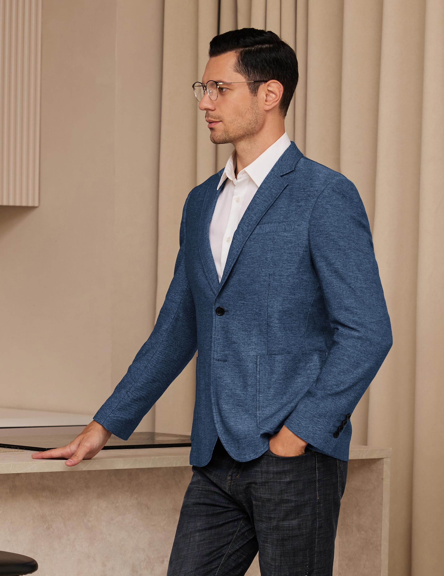 PJ PAUL JONES Sakko - Giacca da uomo sportiva, moderna, per il tempo libero, British Blazer, vestibilità regolare