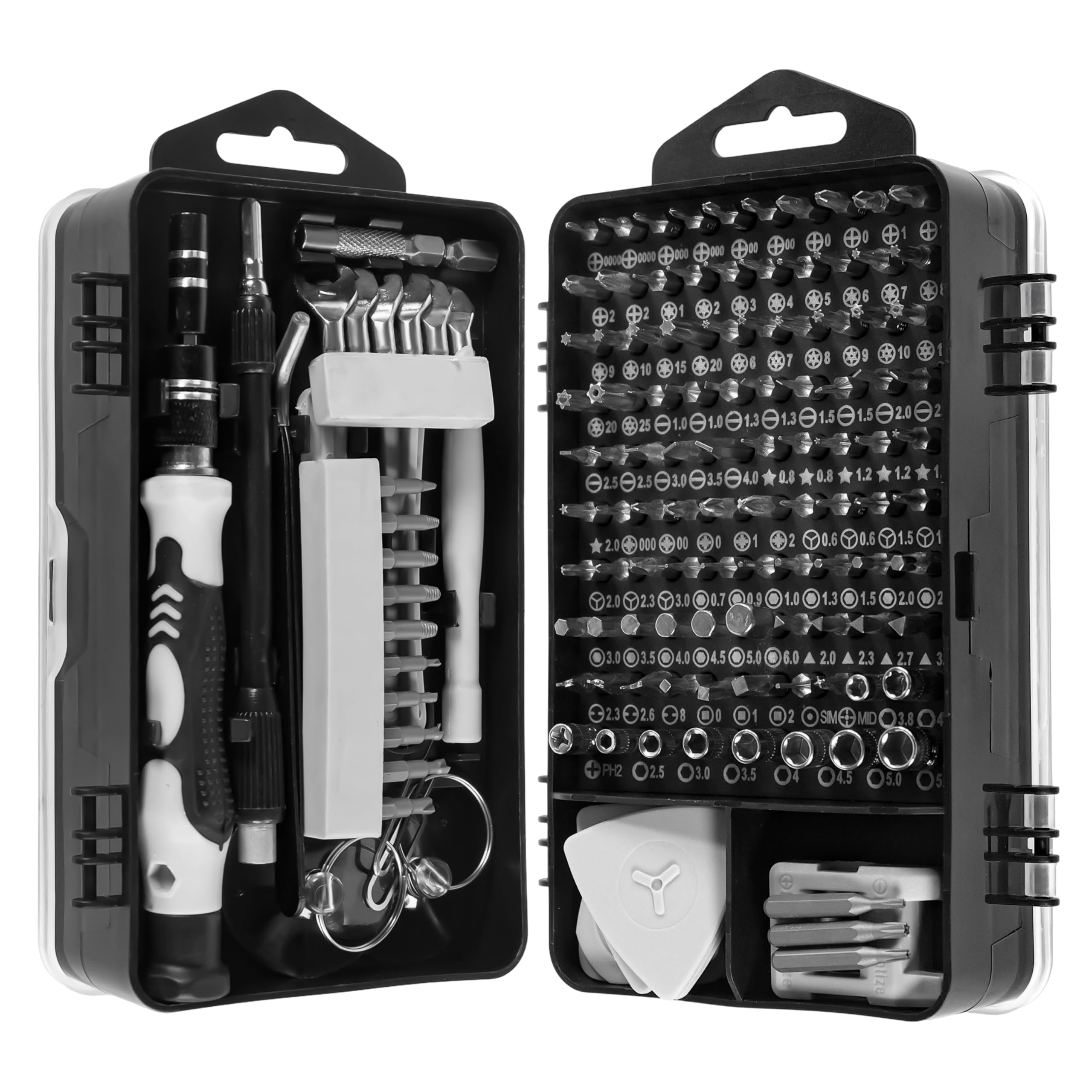 精密ドライバーセット 修理ツール 多機能ツールキット Amazon | STEELMIGHT 精密ドライバーセット 138点セット 多機能修理