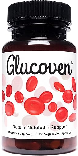 Glucoven - Suplemento natural de apoyo metabólico - Sin OMG, vegano, sin gluten