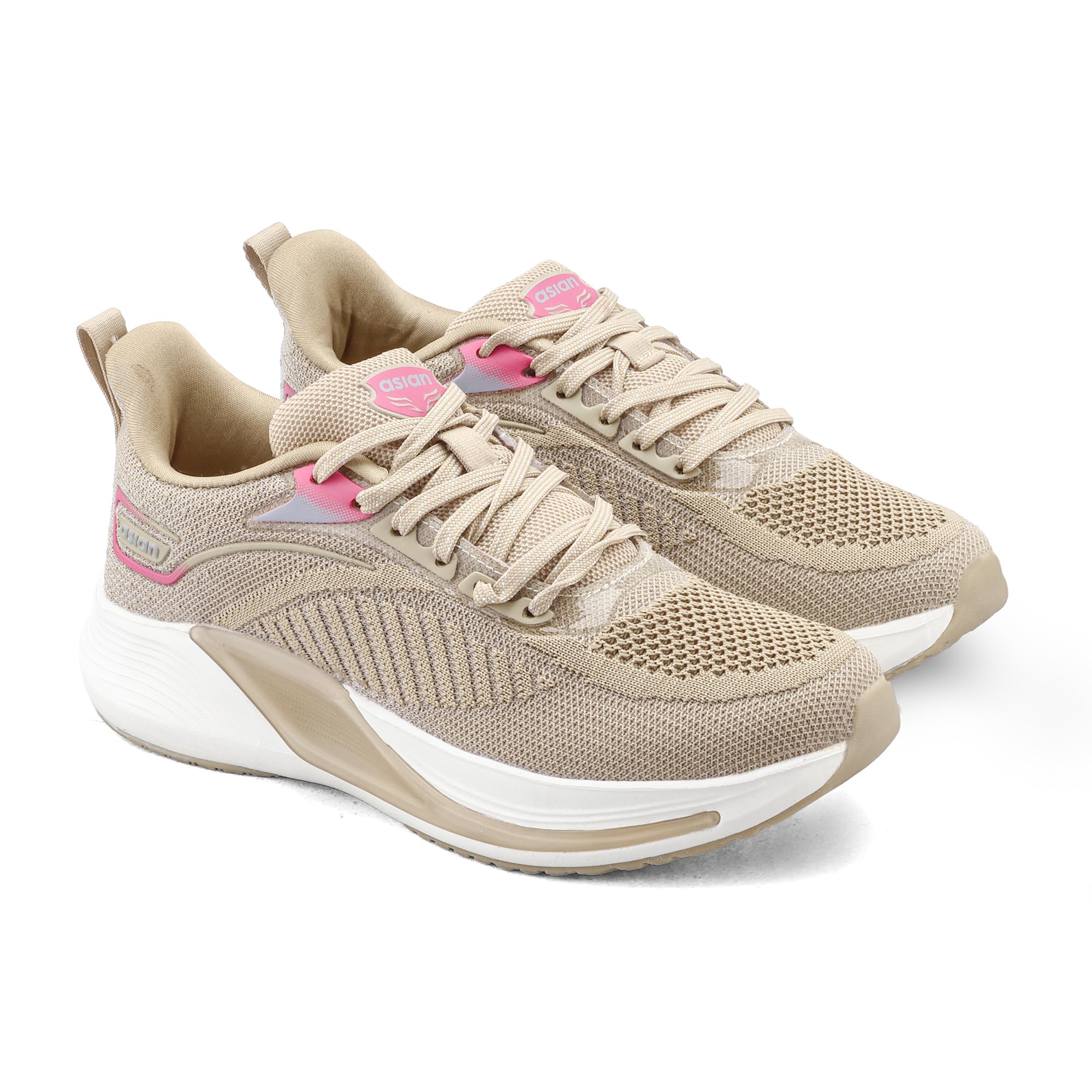 Powergirl-01 Women’s Sports Shoes | EVA Sole, Breathable Knit Upper, Arch & Lateral Support | Lightweight Running, Walking Shoes-image-14
