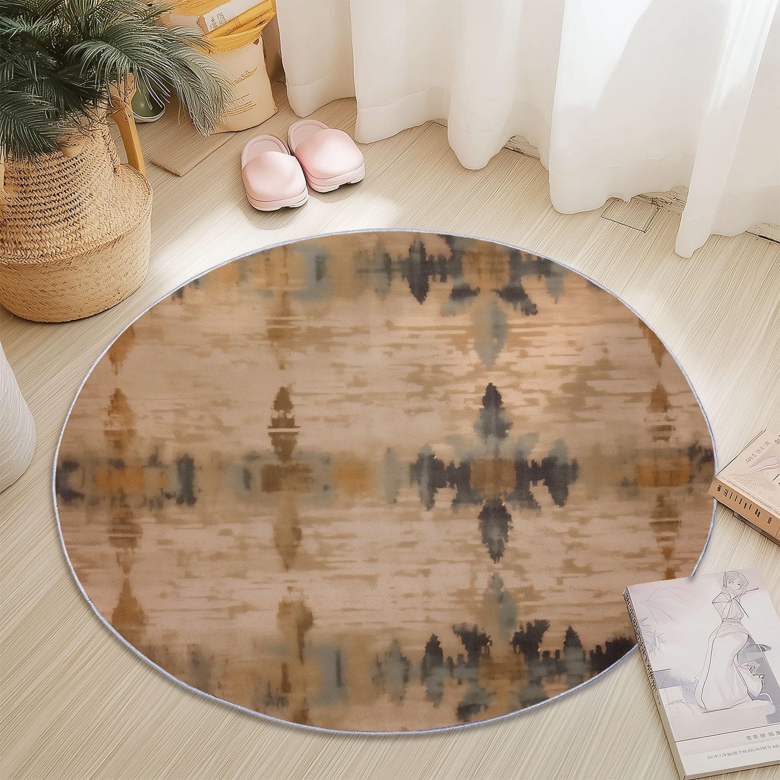Tapis à poils ras lavable 180 cm : la solution anti-glisse pour salons et chambres d'enfants