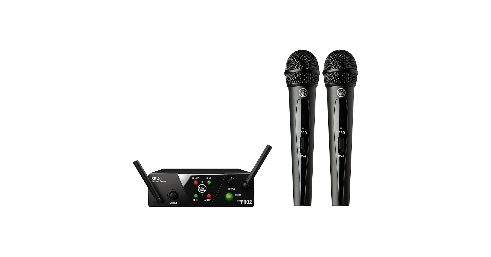 【AKG】WMS40 PRO MINI VOCAL SET（JP1） Amazon.com: AKG Pro Audio WMS40MINI Wireless Microphone