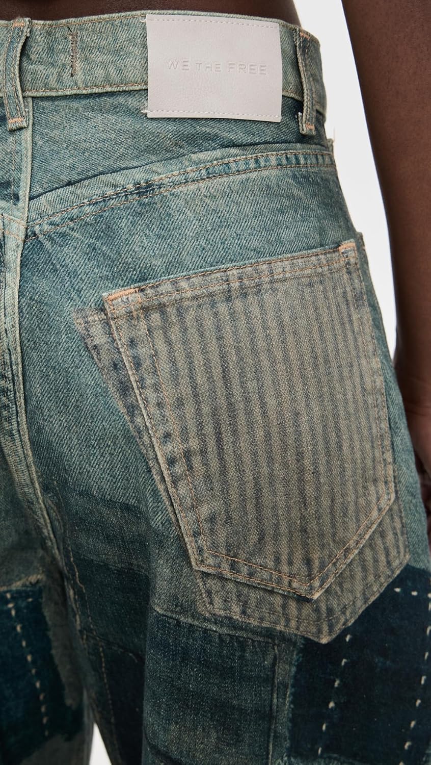 Free People Women's Illusions Relaxed Fit Jeans