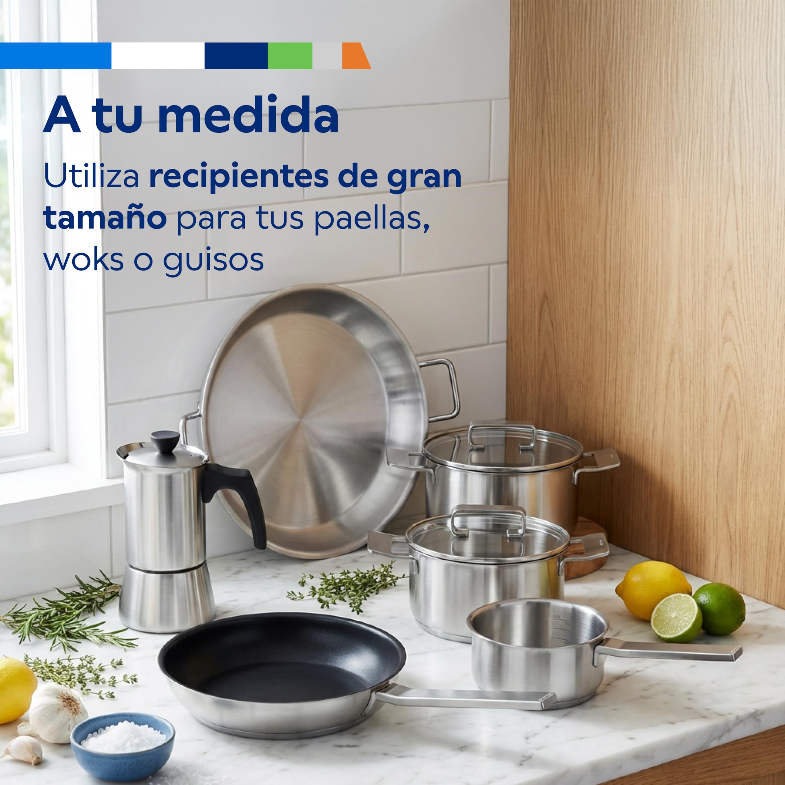 Balay - Placa vitrocerámica, 60 cm, Zona gigante doble de 21/28 cm, Negro, sin marco inoxidable, 3EB715LR - 4