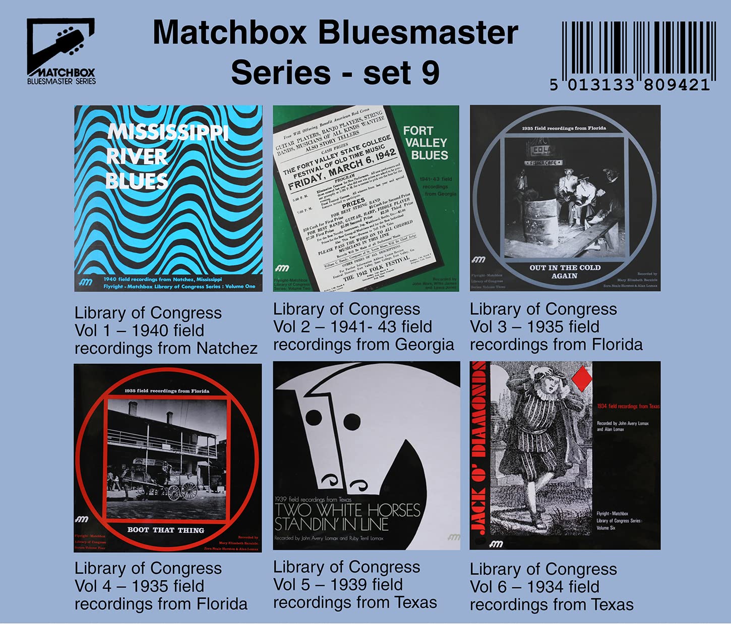 Matchbox Bluesmaster Series Set 9