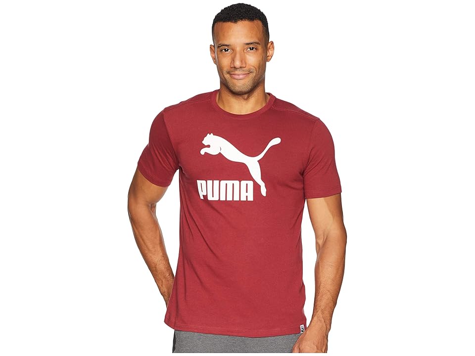 

PUMA Archive Life Tee (Pomegranate/Puma White) Men's T Shirt, Red