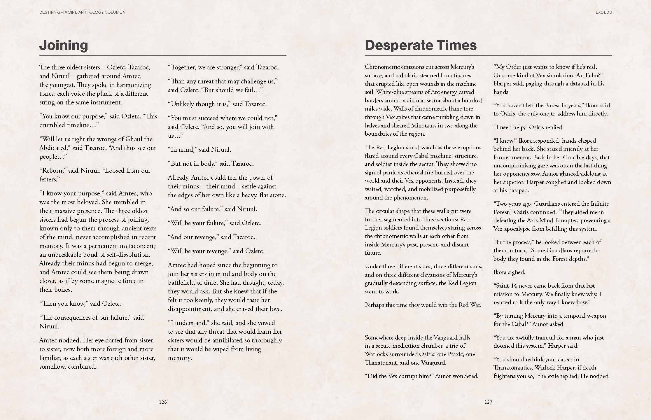 Destiny: Grimoire Anthology Vol. V