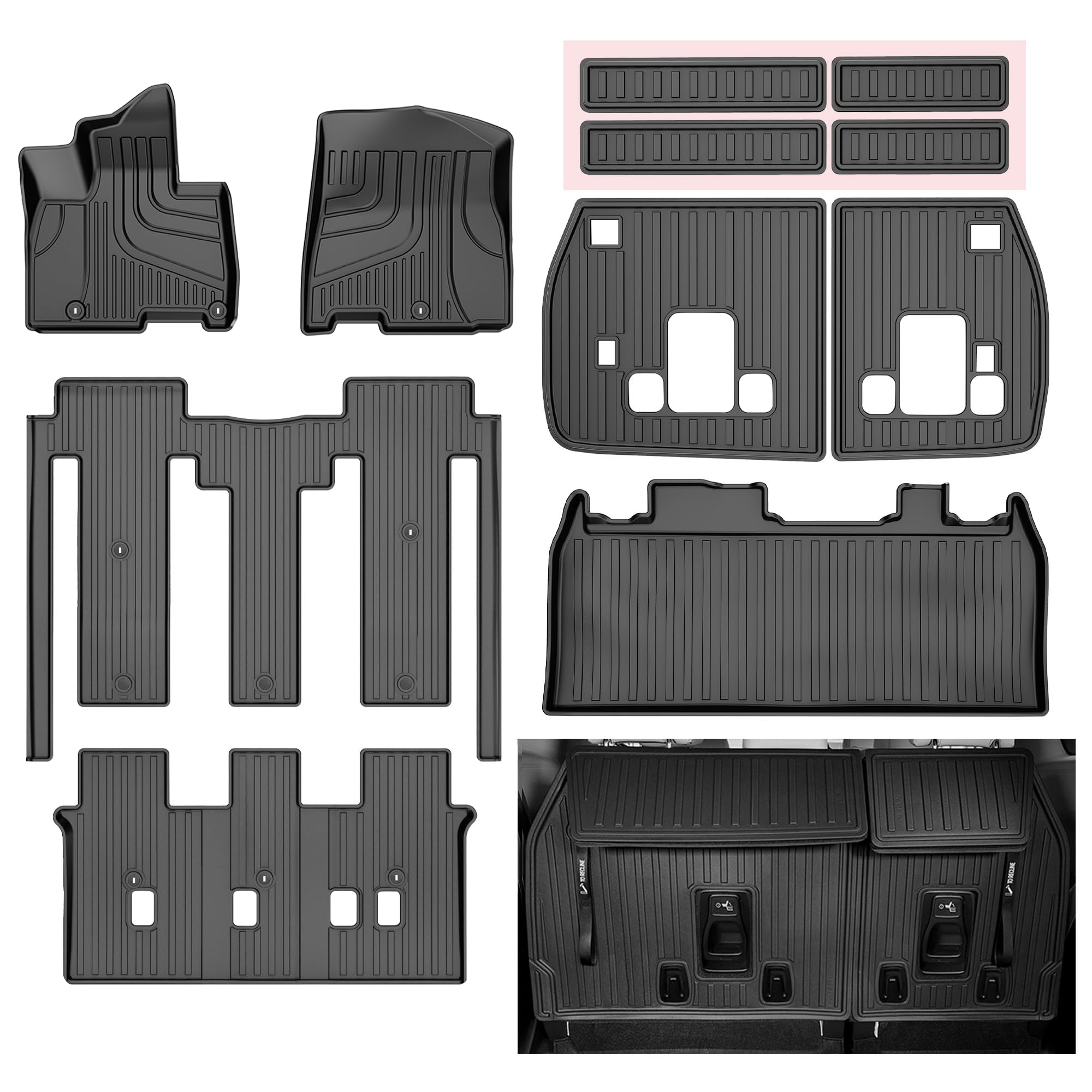 View 1 of ***STOCK PHOTO FOR REFERENCE ONLY*** WeatherTech FloorLiner HP Custom Fit Floor Mat