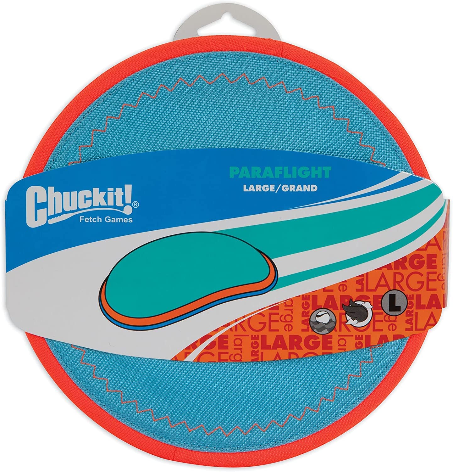 Chuckit! Paraflight Large - 9.5" Diameter - Pack of 4