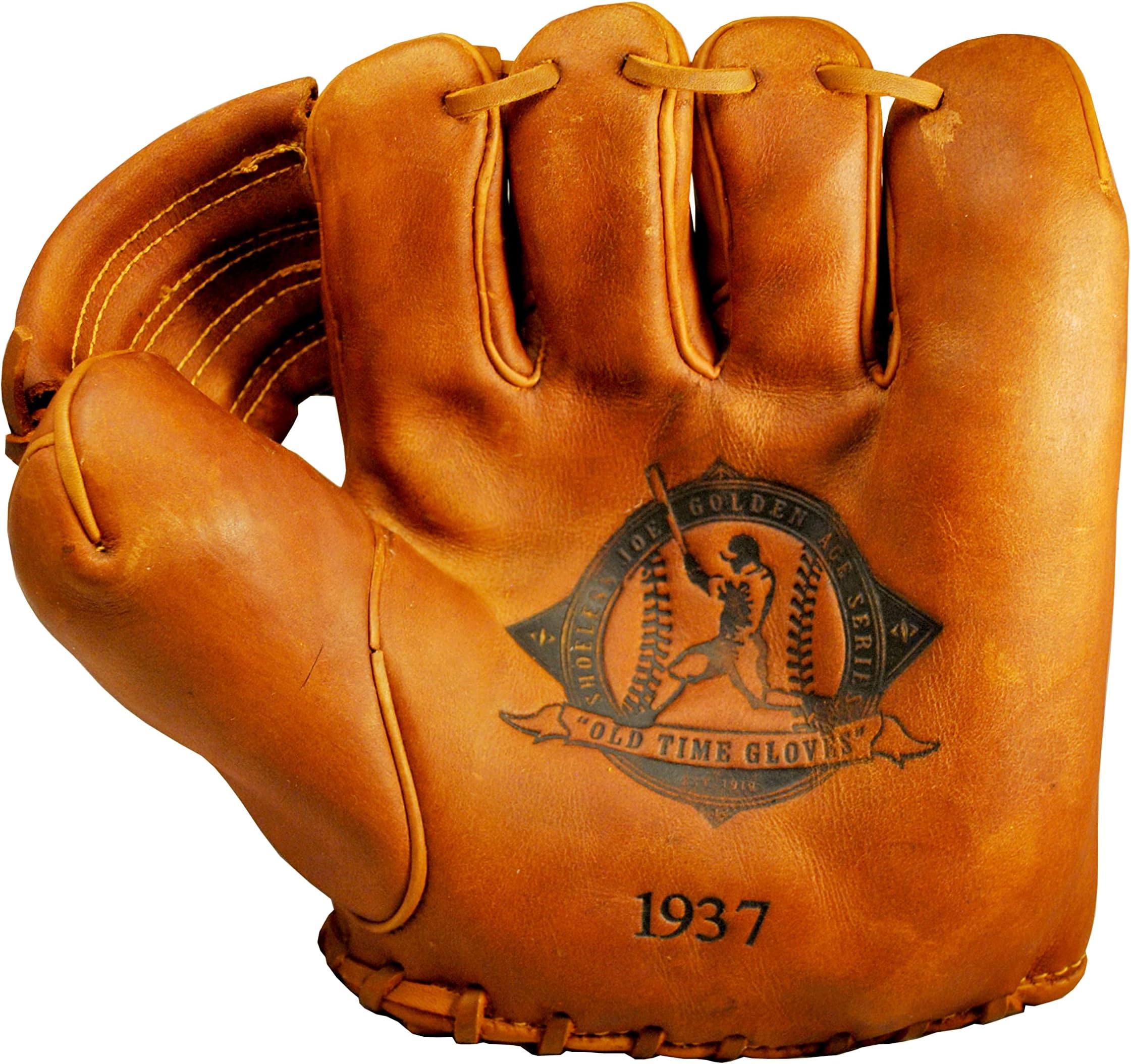Gloves 1937 Fielders Glove, Brown, Right Handed