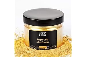 LET'S RESIN Gold Pigment Mica Powder