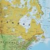 Maps International - World Map with Flags - Laminated - Updated 2025-84.1 cm (W) x 59.4 cm (H)