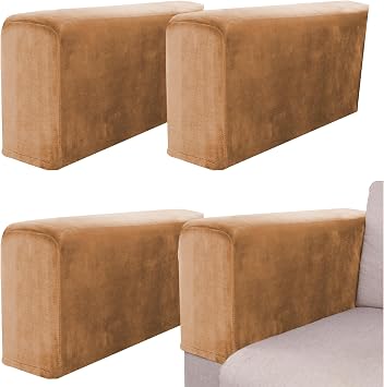 Stretch Armrest Covers Sofa Armchair Slipcover Couch Arm Cover