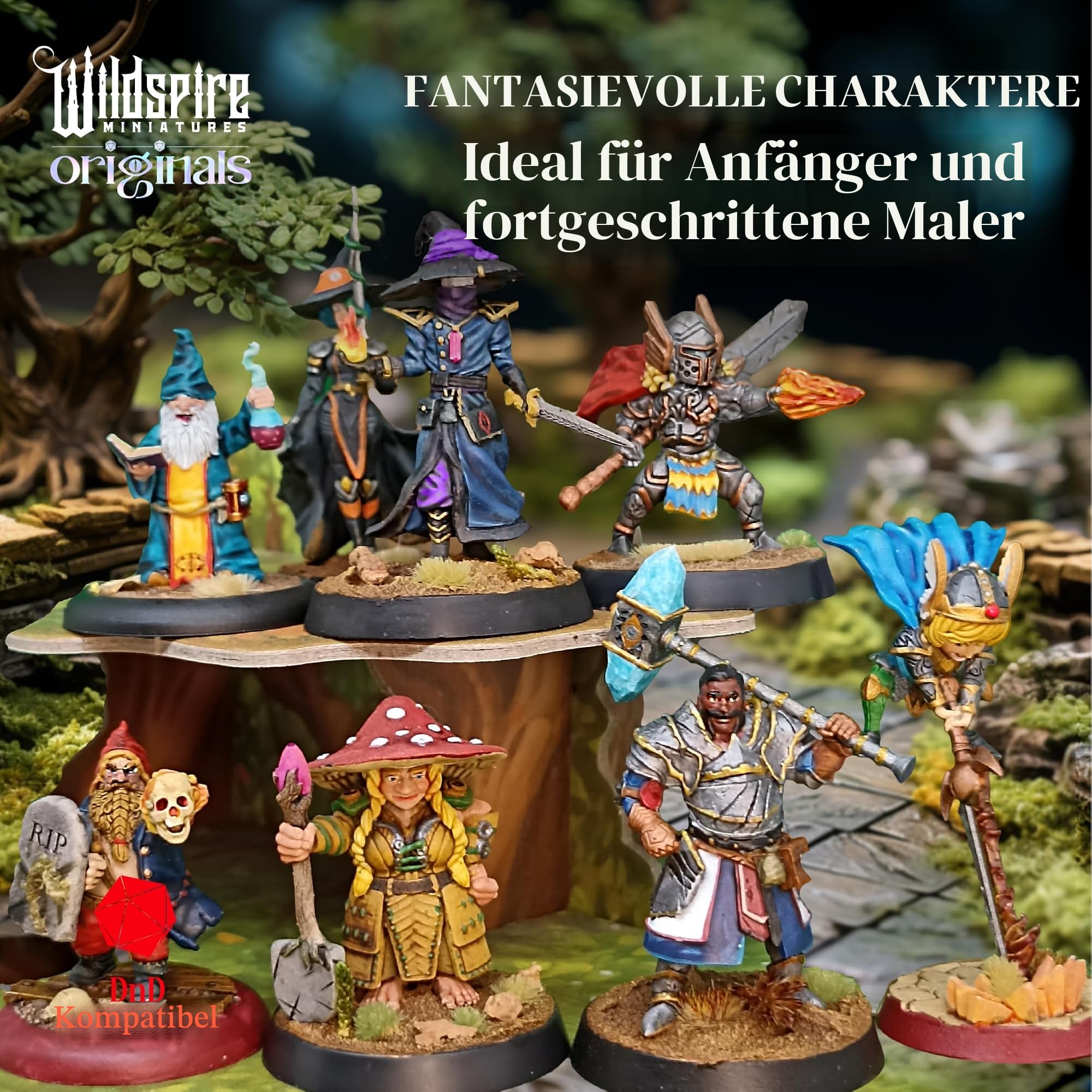 Wildspire Spellblades & Animated Objects Miniaturen für DND, D&D Miniaturen, Dungeons and Dragons Minis Figuren