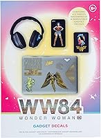 Vista 1 de Paladone DC Comics Wonder Woman 1984 - Calcomanías para gadgets, 4 hojas, PP6775WWF