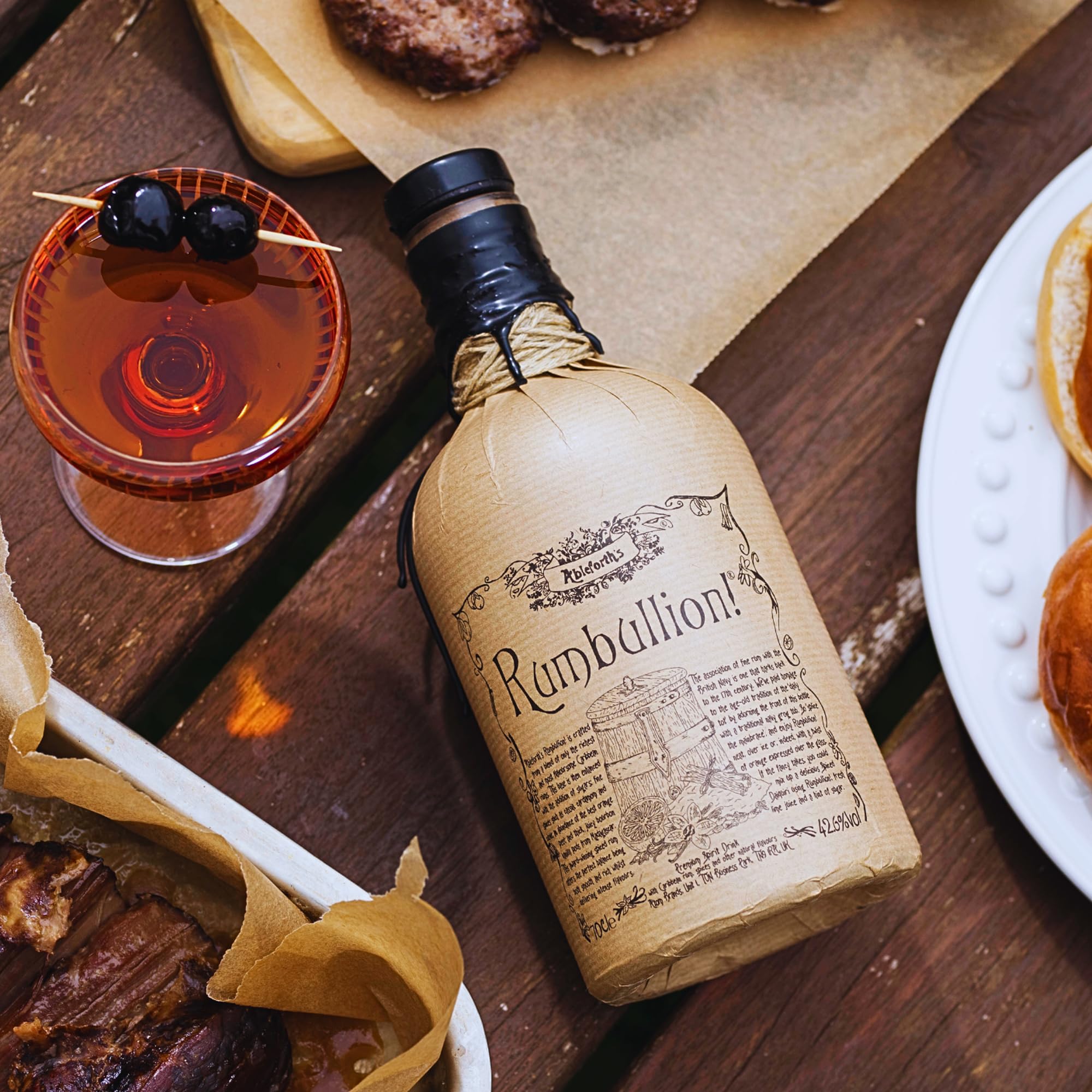 Ableforth's Rumbullion Premium Spiced Rum 0,7l – World’s Best Traditional Spiced Rum 2021
