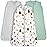 Mama Cheetah Baby Sleep Sack 0.5 TOG, Organic Cotton Baby Wearable Blanket with Two-Way Zipper, Swaddle Transition Baby Sleeping Bag for Newborn Infant Toddler Boy Girl, 6-12 Months