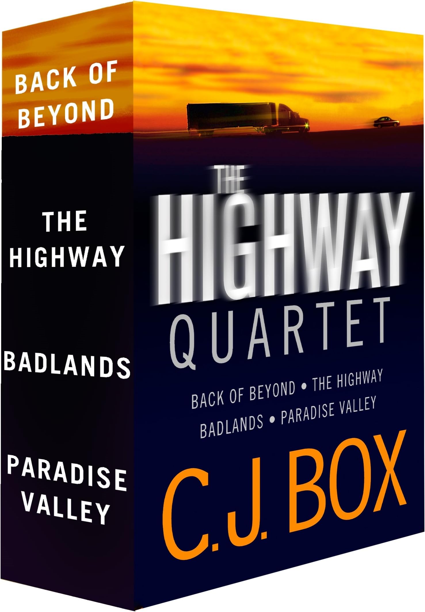 The C.J. Box Highway Quartet Collection: Back of Beyond; The Highway; Badlands; Paradise Valley (Cody Hoyt / Cassie Dewell Novels)