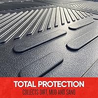 Vista 4 de Alfombrillas para caja de camión, accesorios de protección para todo tipo de clima, alfombrillas de cama compatibles con Chevy SileradoGMC Sierra