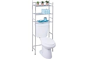Honey-Can-Do BTH-05079 Functional 3-Tier Metal Storage Rack for Master or Guest Bathroom...