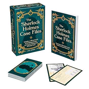 ジアハオ トレカ Sherlock Sherlock Holmes: 52 illustrated cards with games and trivia