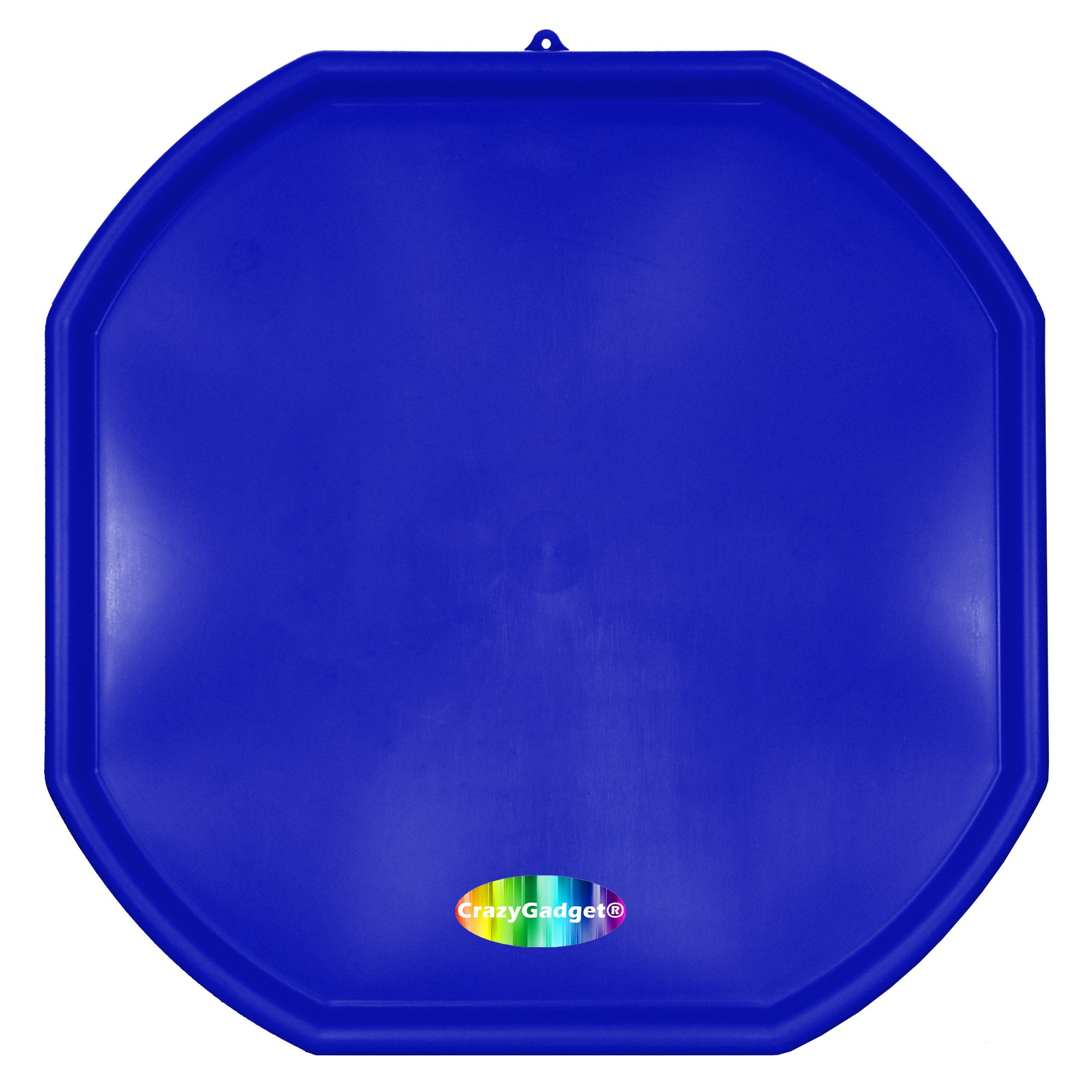 Plastic Builder Colour MIXING TRAY Cement Mortar Sand Mix Plastering Mat Compost Tuff Spot Large - MADE IN UK (Blue)