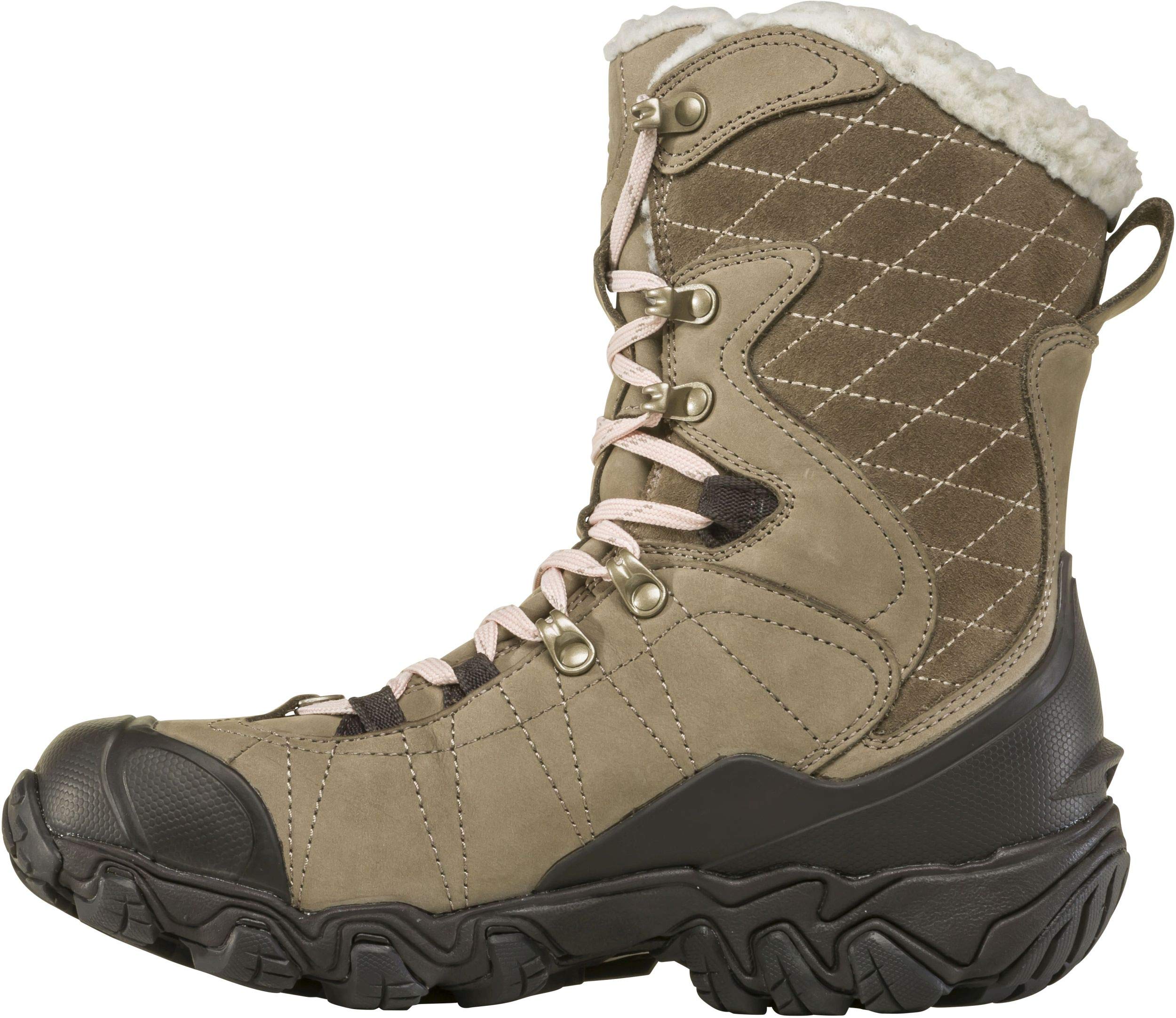 ObozBridger 9" Insulated B-Dry Hiking Boot - Women's, Brindle, 8.5