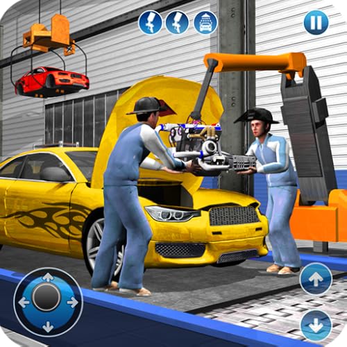 Sport Auto Hersteller Fabrik 2018: Auto Mechaniker Simulator & Auto Erbauer Spiele